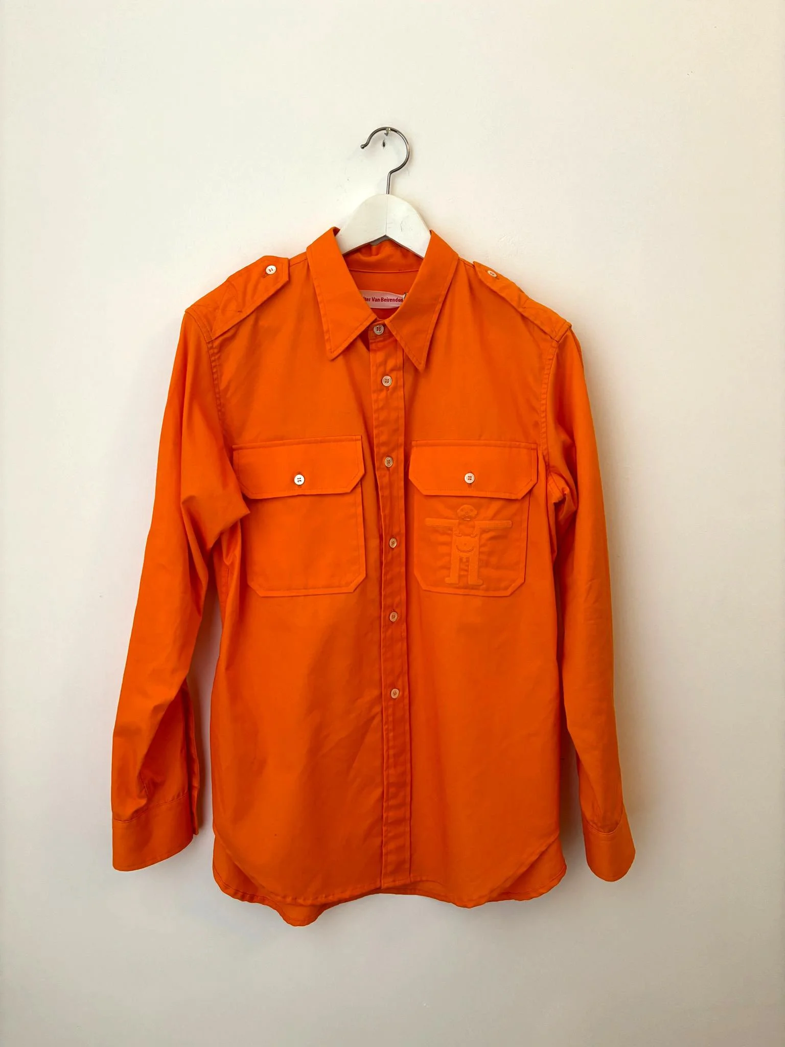W< Walter Van Beirendonck ウォルト オーバーオール Vintage W.&L.T. Walter Van Beirendonck Long Sleeve Shirt